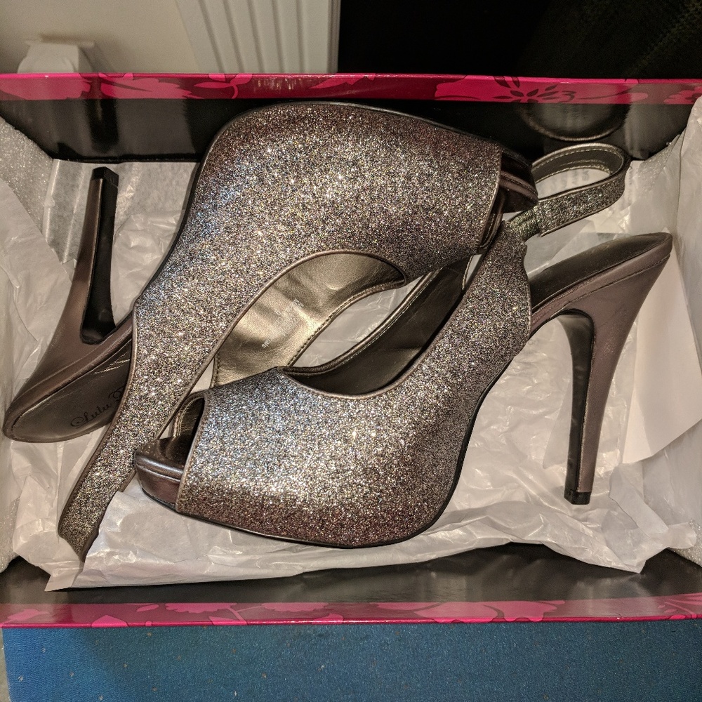 Stiletto Glitter Shoes
